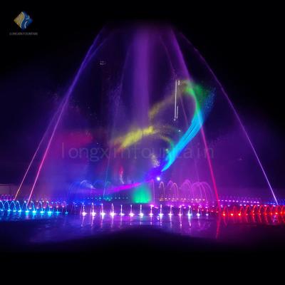 China Modern Superior Outdoor Musical Floor Dance Water Dry Products Belle Baba Ali Fountain Suppliers for sale