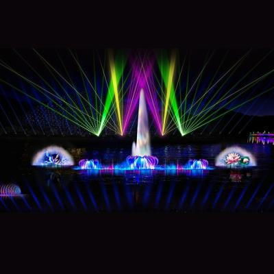 China High Quality Long Life Span Fashion Colorful Musical Dancing Fountain Outdoor Waterfall for sale