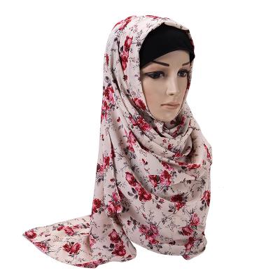 China Europe/America/Middle East New Hot Promotion Printing Multicolor Lady Soft Long Shawls Wraps Head Scarf Other Scarves For Muslims for sale