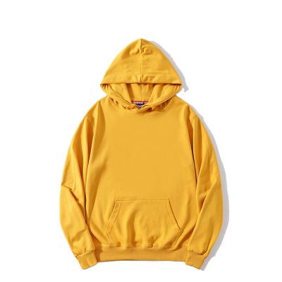 China Spring And Autumn High Quality Casual Comfortable Anti-wrinkle Pure Color Men's Sweatshirt Oversized Hoodie for sale