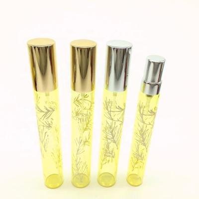 China Volume Cosmetic Custom Travel Set Essential Oil Sample Vials 10ml 15ml Glass Spray Perfume Bottles for sale