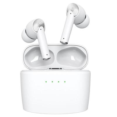 China Portable Wireless Active Noise Canceling Headphones Earphone Media Player J8 TWS Stereo Sport Earbuds With Charging Box for sale