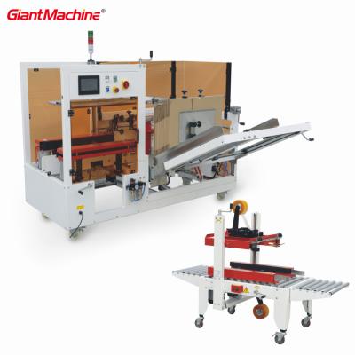 China High Quality Food CE Certificate Carton Case Opening And Bottom Sealing Machine With Top Sealer for sale