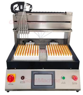 China Pharmaceuticals Laboratory Filling Machine 5 Nozzle Filling Test Tube Filling Equipment for sale