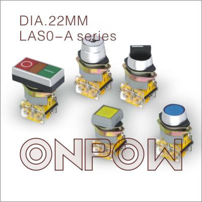 China ONPOW Control Panel Push Button LAS0-A Series for sale