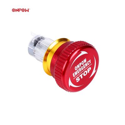 China ONPOW Round Push Button Switch 16mm CE (LAS1-AGQ16-TSC), RoHS LAS1-AGQ16-TSC for sale