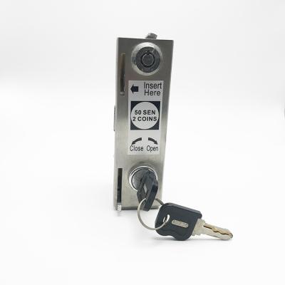 China Popular Stainless Steel ANLI Stainless Steel Coin Operated Door Lock For AL-TB-3000 for sale