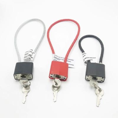 China Plastic Key Cable Gun Safety Shell ANLI Safe Lock for sale