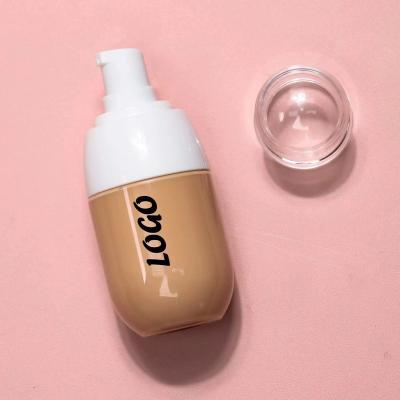 China Moisturizer Hydrating Foundation Private Label Liquid Makeup For Dark Skin Base Diy Cosmetics With Logo Matte Liquid Foundation Custom Made for sale