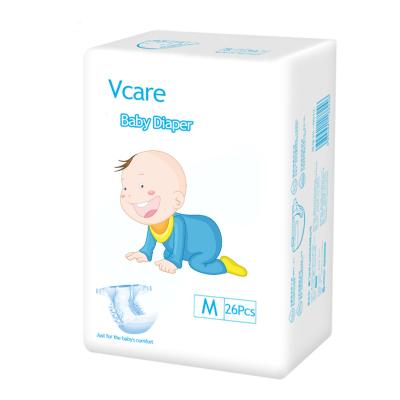 China OEM Printed High Quality Baby Diapers , Disposable Diapers For Baby Use for sale