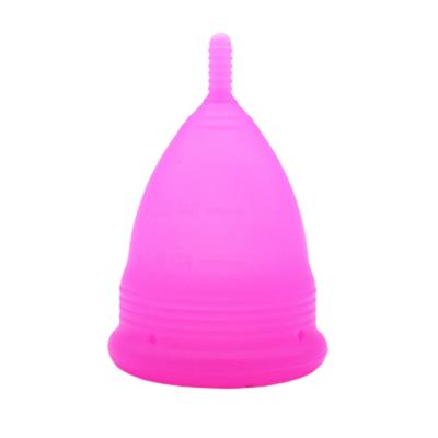 China Free Sample Reusable Menstrual Period Cup , Portable Reusable Silicone Menstrual Period Cup for sale