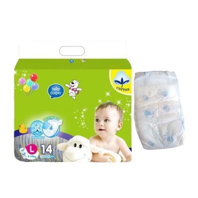 China Wholesale Vcare Brand Name Baby Printed Plastic Backed Diapers Kenya for sale