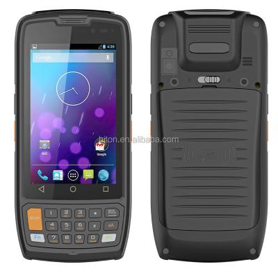 China cheap factory 4g HiDON pda MT8735 cpu Quad-core pda android with 1D/2D barcode scanner rugged phone for sale