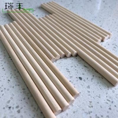 China Amazon Host Selling Sustainable SGS Certified Birch Wood Round Popsicle Sticks for sale