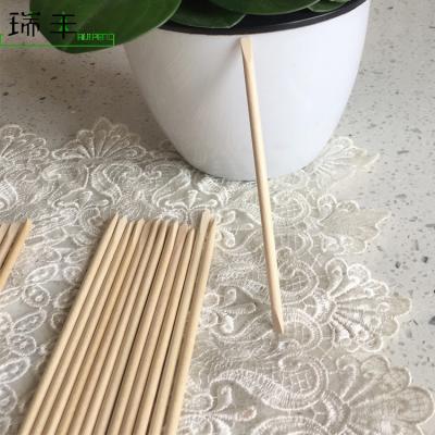 China Nail Hot Orange Birch Wood Nail Art Manicure Wooden Cuticle Supplier Sale Wooden Sticks for sale