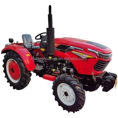 China Hotels Hot Sale 40hp Agriculture Wheel Farm Tractors For Sale With Assistive Devices for sale