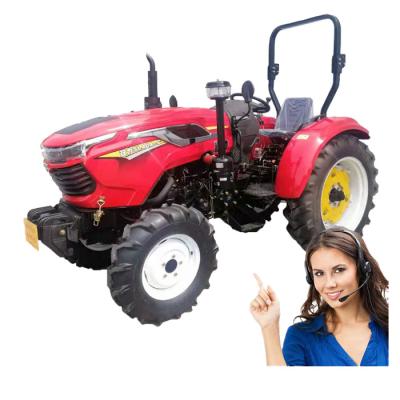 China Farm Work Machinery Factory Supply 40hp Wheel Tractor Agriculture Tractor 4x4 for sale