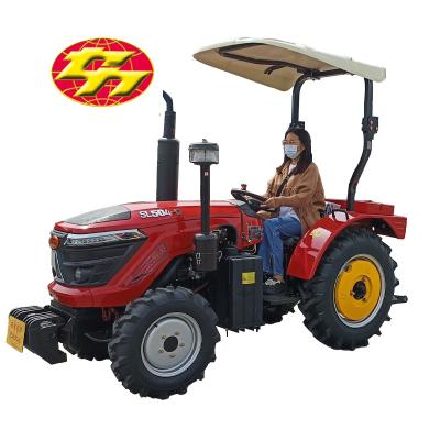 China Cheap Chinese Small Wheel Tractor Farm Tractors For Mini Agriculture Garden 30hp 40hp 50 Hp 4x4 Farming Tractors For Sale for sale