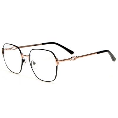 China Factory direct sale cat eye lady glass frames optical frames, stainless steel frames for woman for sale