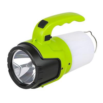 China High Lumens Camping Luminous USB Projector SMD LED Flashlight Rechargeable Handheld Floodlight Lantern for sale