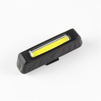 China Night Riding USB Rechargeable COB Tail Bike Light Set Super Bright Rear Lamp Led Bicycle Lamp Light for sale