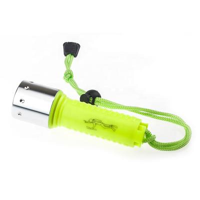 China 50 Meter High Quality Waterproof T6 Powerful Led Rechargeable Scuba Diving Light Underwater Flashlight for sale