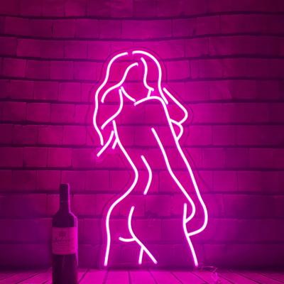 China Led neon sign outdoor decorations home cafe bar sign cut to rectangle/shape/lettle for sale