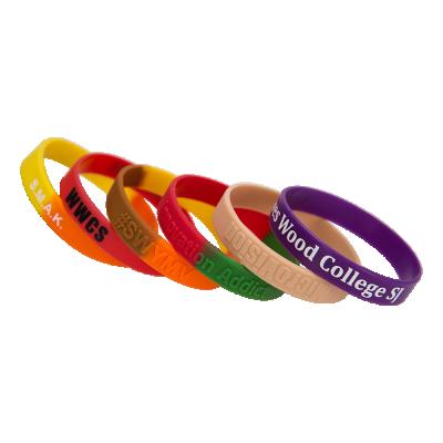 China Unique Silicone Wristband Silicone Band Gummy Wristbands Make Your Own for sale