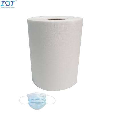 China Factory Supply BFE95 Meltblown Nonwoven Fabric Roll For Face Mask Medical, Facial Mask Use for sale