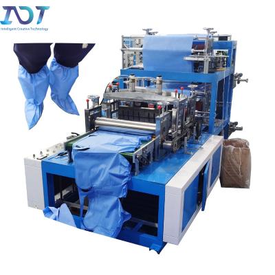 Κίνα Nonwoven Waterproof Surgical Boots Cover Shoe Cover Making Machine with Elastic Band προς πώληση