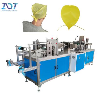 Κίνα Fully Automatic High-power Ultrasonic Nonwoven Disposable Medical Head Cover Making Machine προς πώληση