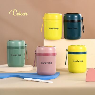 China 500ml PORTABLE Portable Food Jar Vacuum Jar Stainless Steel Thermal Flask for sale