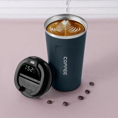 China New Trends PORTABLE Christmas Gift Hot Coffee Thermal Mugs Double Wall Stainless Steel Vacuum Tea Cups for sale