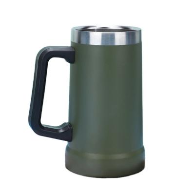 China PORTABLE Brazil Stanley Beer Cup Stainless Steel Vacuum Flask Cup Mouth Thermos Cup Comfortable Handle for sale