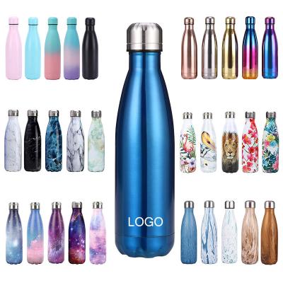 China Popular PORTABLE Gym Camp Use 500ml Cola Thermal Mug Double Wall Stainless Steel Insulated Water Bottle for sale