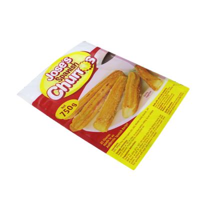 China Security Sealing Laminated Plastic Bag Three Side Nylon Seal Pouch Snack Food Packaging Bags Wholesale for sale