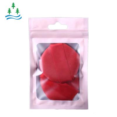 China Security Three Side Sealed Small Bags Custom Printing Packaging Sachet For Make Up Beauty Egg Packaging Bags for sale