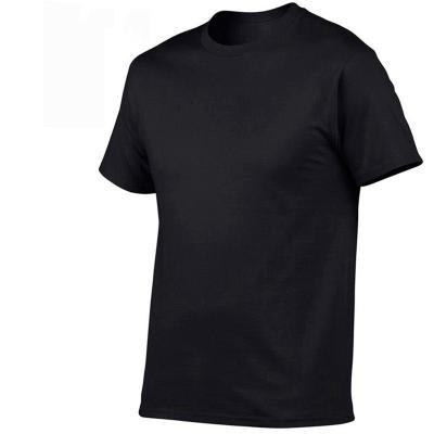 China Anti-Wrinkle T-shirts Men's Solid Color T-shirt Style Simple Male Casual T-shirt Short Sleeve O Neck Plus Size for sale