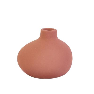 China Eclectic Modern Chinese Custom Color Ceramic Sculptural Vase Set For Home Decor for sale