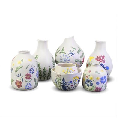 China Modern Customize Modern Nordic Creative Flower Vase Porcelain Opener Mold For Home Decoration for sale