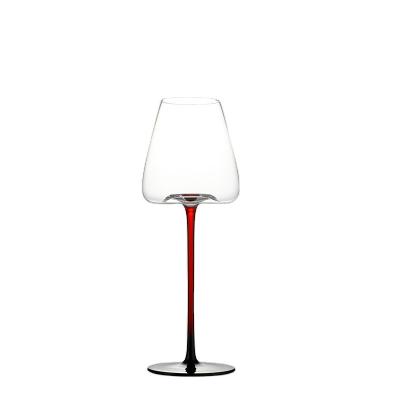 China Red Wine Goblets Vintage Rod Black Bottom Crystal Burgundy Wine Goblets Red Champagne Cup Bordeaux Water Goblets for sale