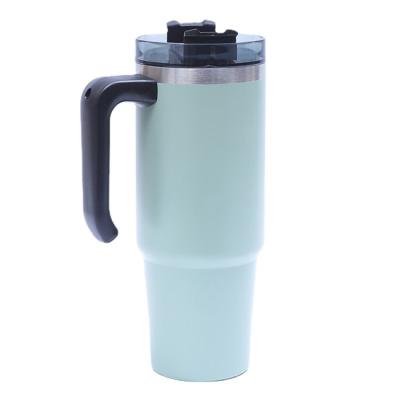 China PORTABLE 20oz 30oz Splash Proof Lid Wall 304 Stainless Steel Vacuum Top Selling Double Mug Insulated Sublimation Tumblers With Handle for sale