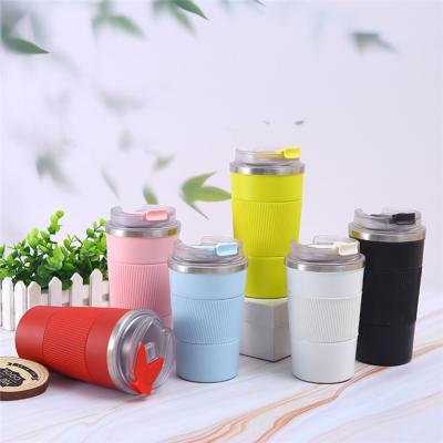 China New PORTABLE 304 Stainless Steel Thermos Mug Travel Vacuum Coffee Business Advertising Gift Water Mug for sale