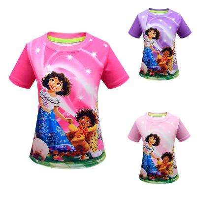 China Anti-pilling 2022 Children T-shirt Children Clothing Boys Girls Cotton T-shirts for sale