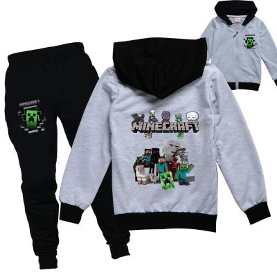 China Customized Casual Kids Clothing Kids Joggers Sets Boys Girls Jacket Hoodie And Harem Pants Two Piece Sets for sale