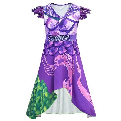 China Anti-Wrinkle Descendants3 Halloween Costume Girls Fashion Dress for sale