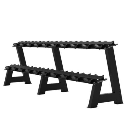 China Universal Use Hex Home HALA-ST-1903 Dumbbell Storage Rack Holder Rubber Weight Rack for sale