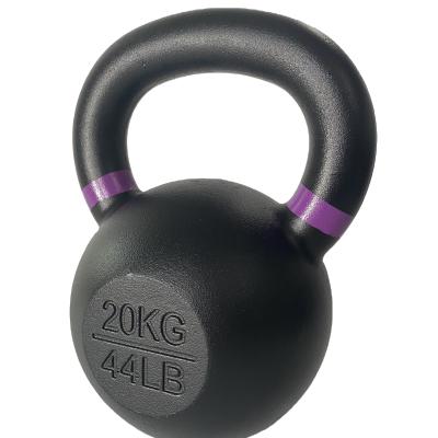 China Home Gym Wholesale Strength Fitness Cross Training Low Price Adjustable Custom Logo Competition Cast Iron Powder Coated Kettlebell for sale