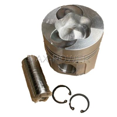 China Excavator 3TN100 4TN100 engine piston with pin and clips 11900-22000 for construction excavator diesel parts for sale