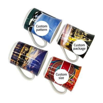 China Viable top supplier wholesale custom ceramic coffee mug china small tea cup with logo or pattern for sale